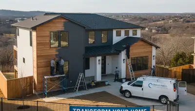 House painting contractors in Arlington, TX delivering professional exterior and interior painting services