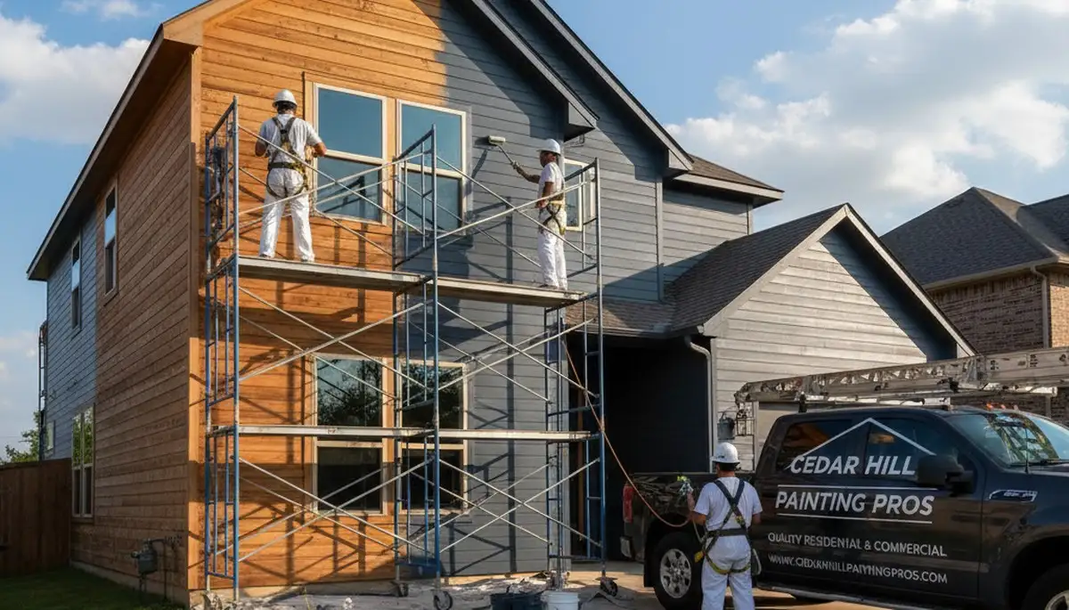 Professional house painting service in Arlington, TX by Arlington Painting Contractors
