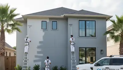 House painters serving Arlington, TX with professional residential painting services
