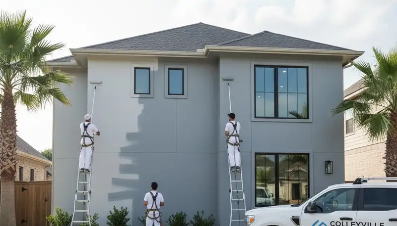 House painters serving Arlington, TX with professional residential painting services