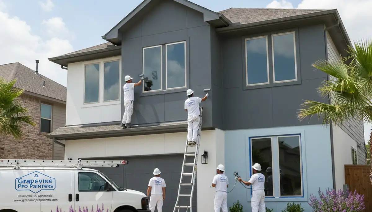 House painting contractor in Arlington, TX serving residential interior and exterior painting projects