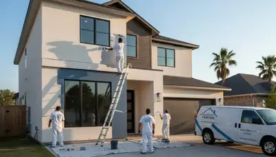House painters in Arlington, TX delivering professional residential painting services
