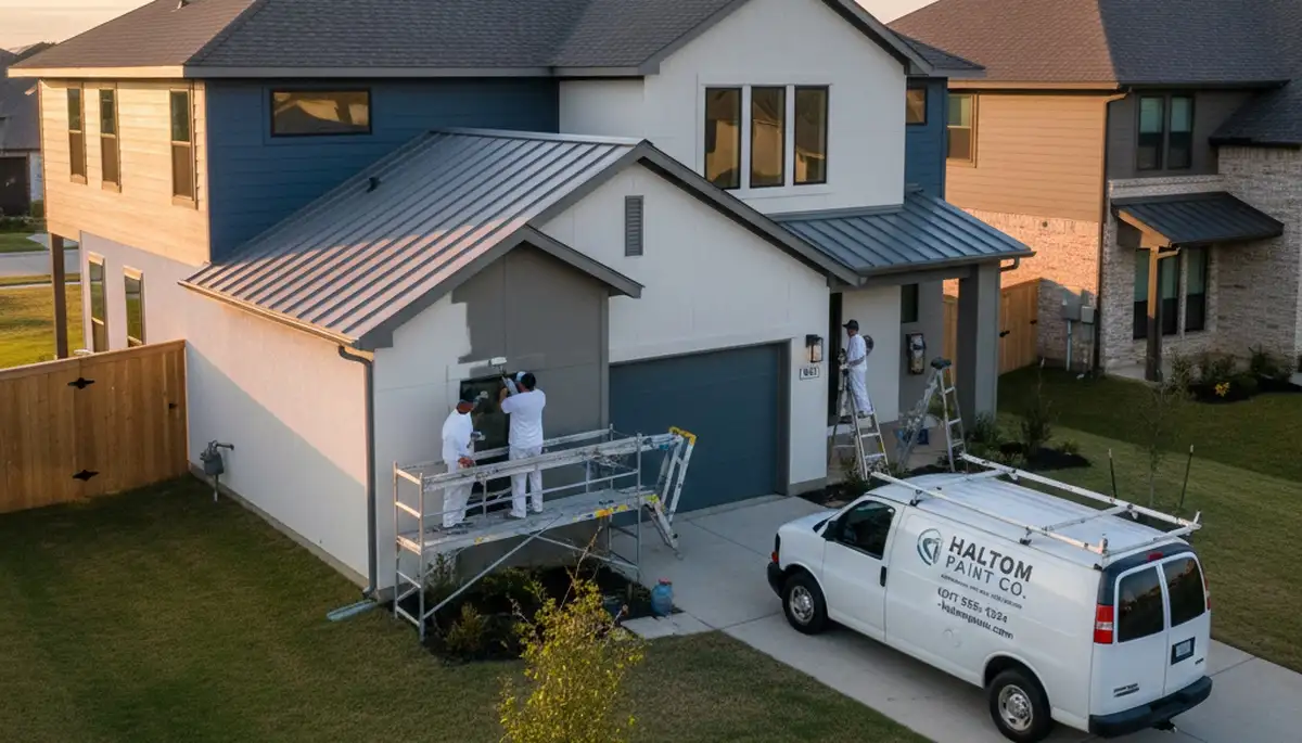 House painters serving Arlington, TX with professional interior and exterior painting services