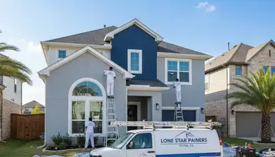 House painting contractors in Arlington, TX providing interior and exterior painting services