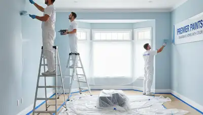 Professional interior house painting in Arlington, TX by local expert painters