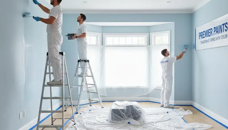 Professional interior house painting in Arlington, TX by local expert painters